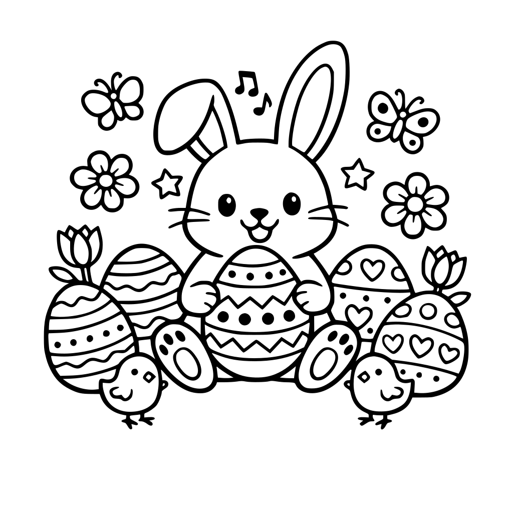easter coloring book