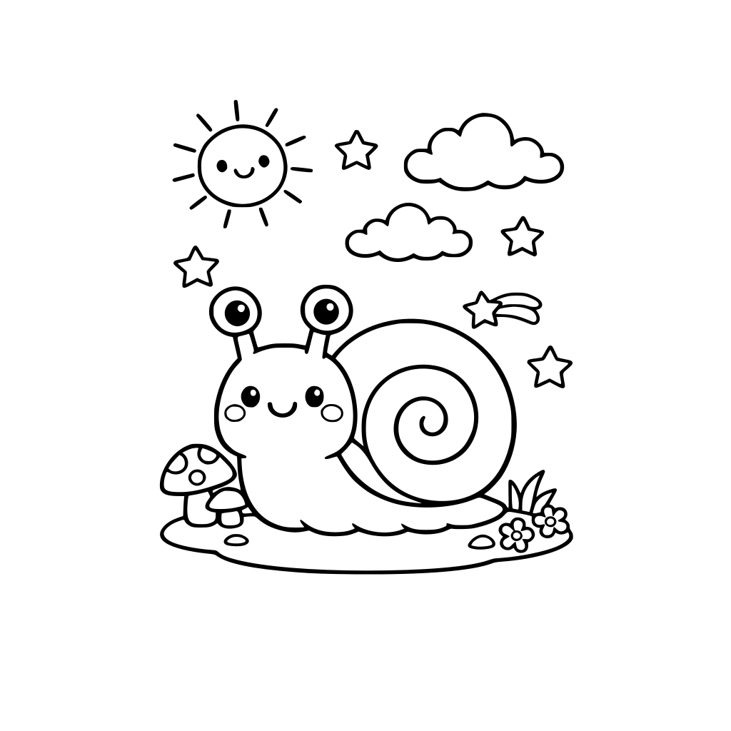cute snail