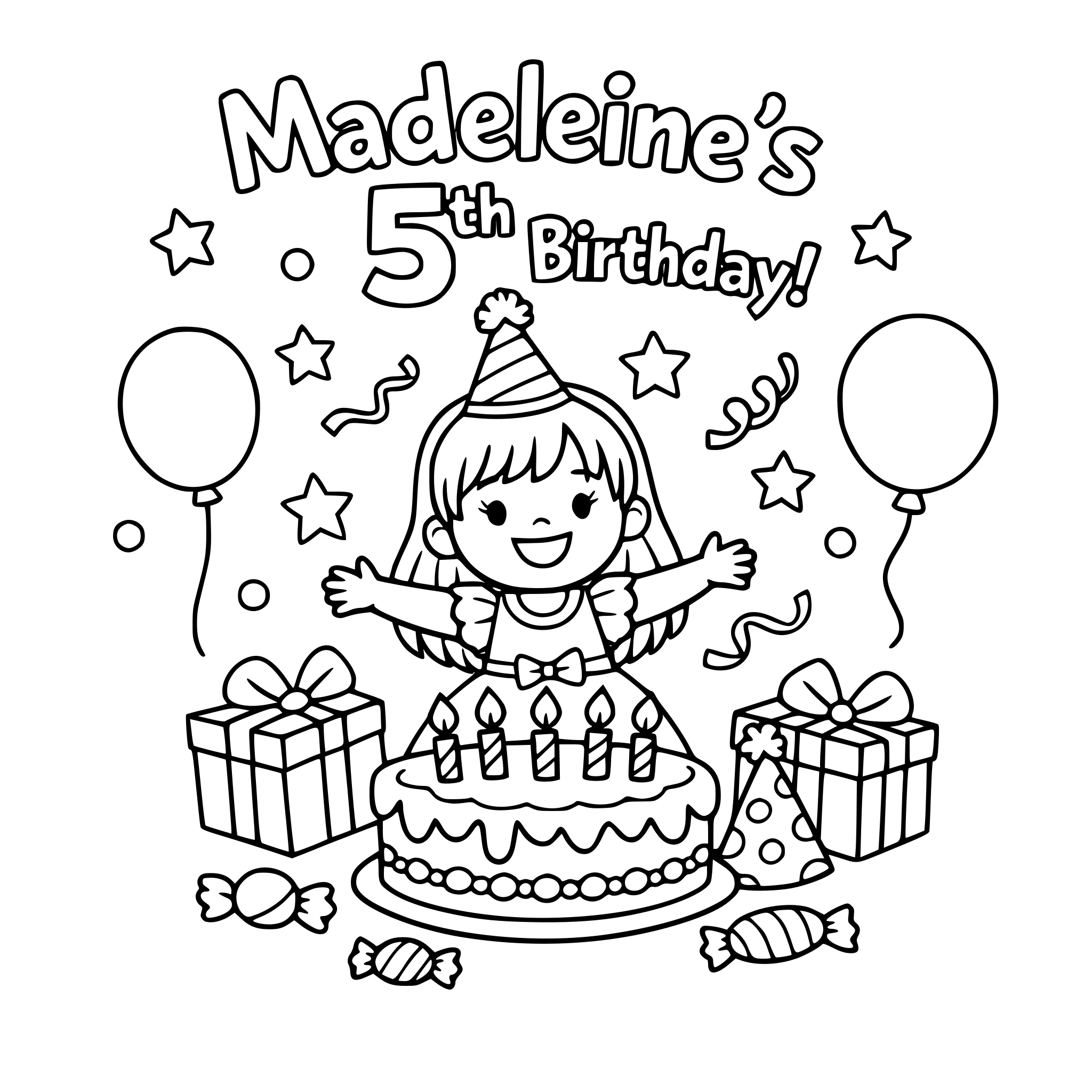 Madeleine's 5th Birthday