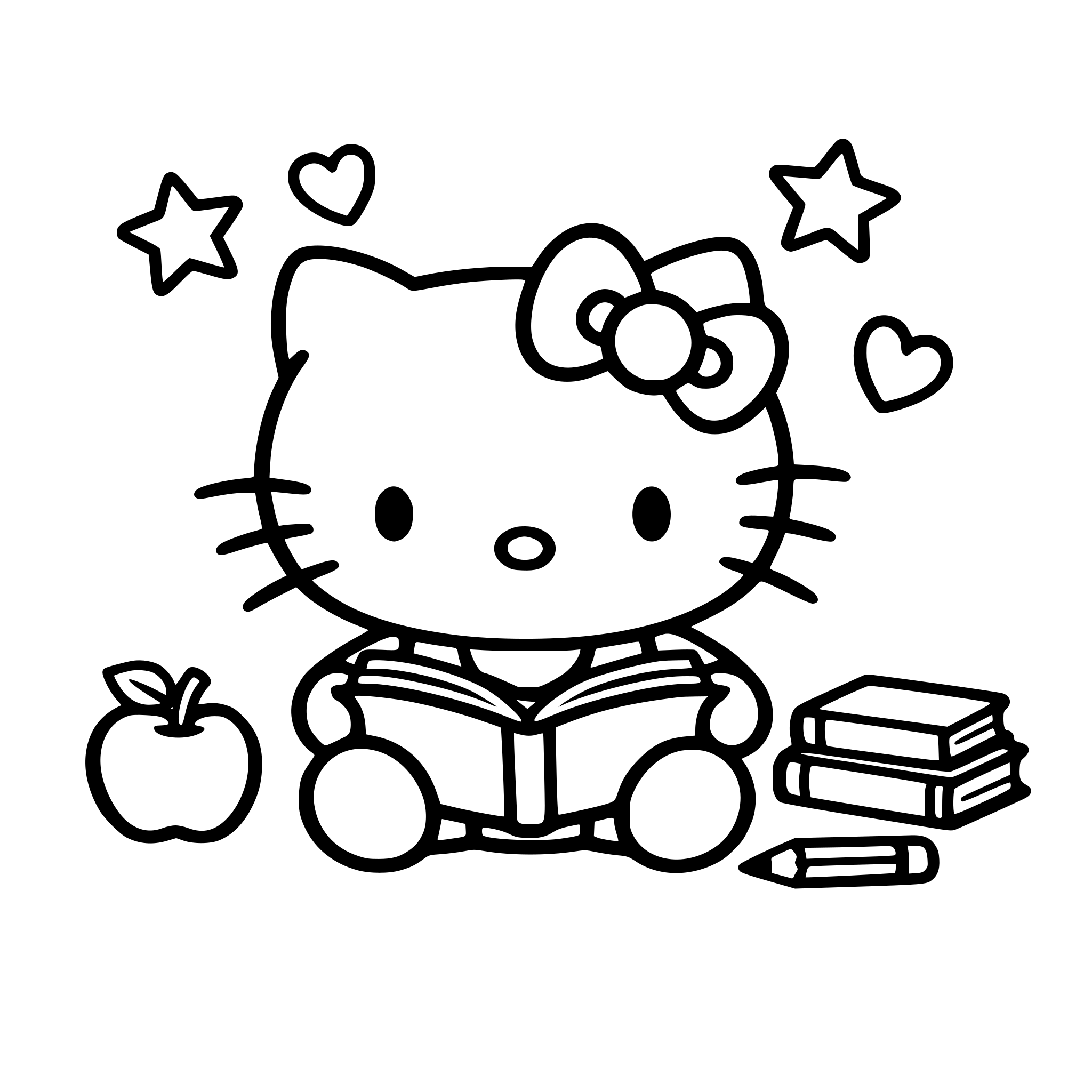 tierno, bonito, sencillo, hello kitty e interesante