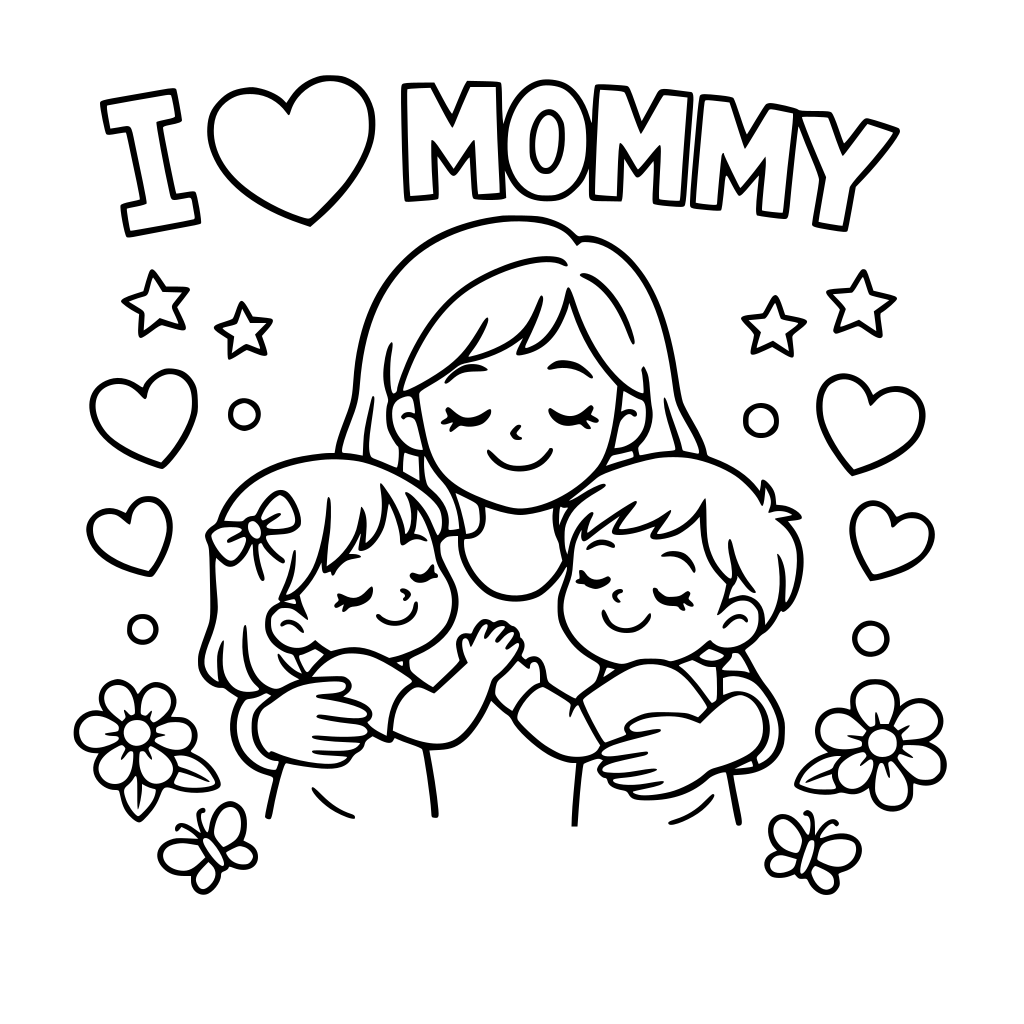 Describe the love for mommy
