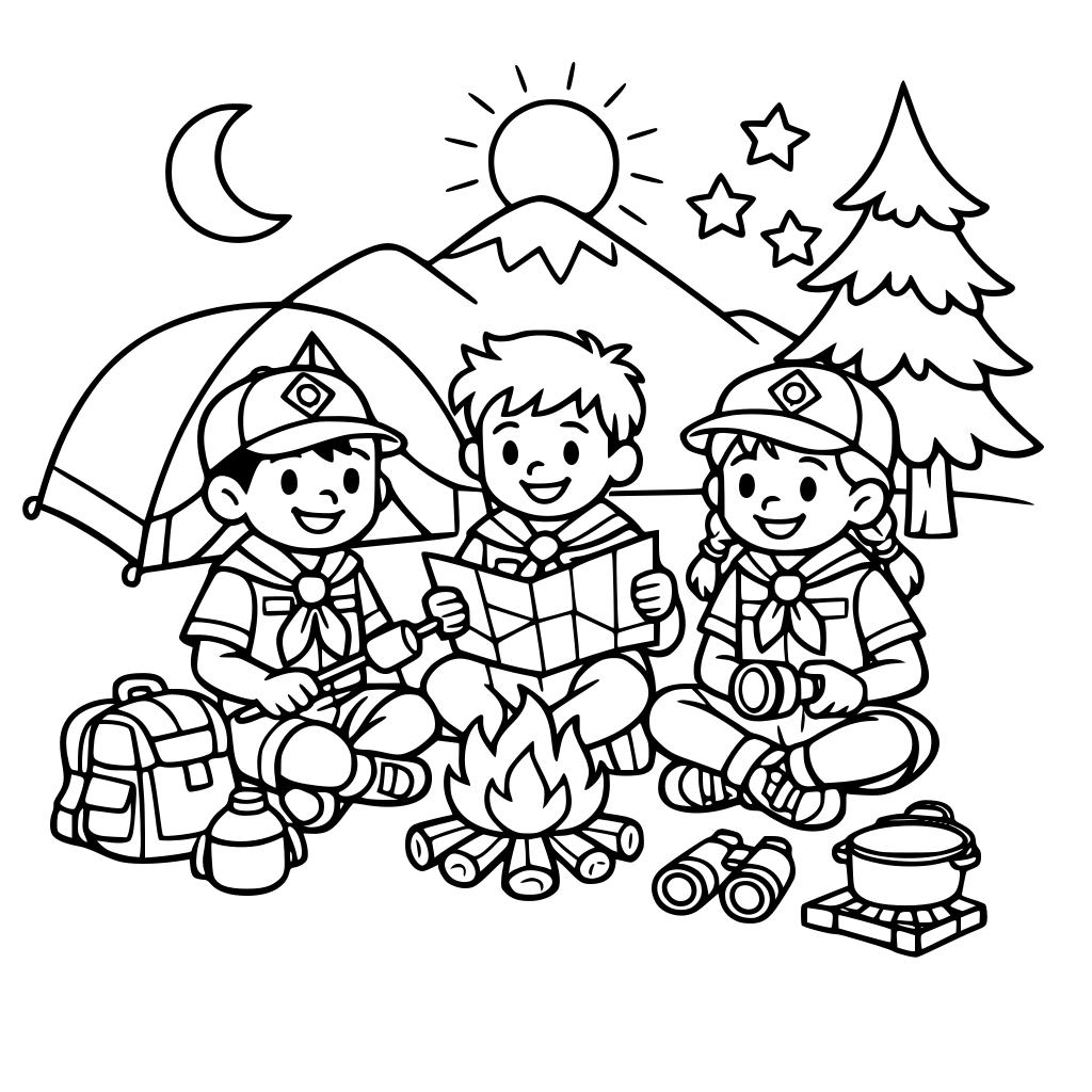 cub scout camping