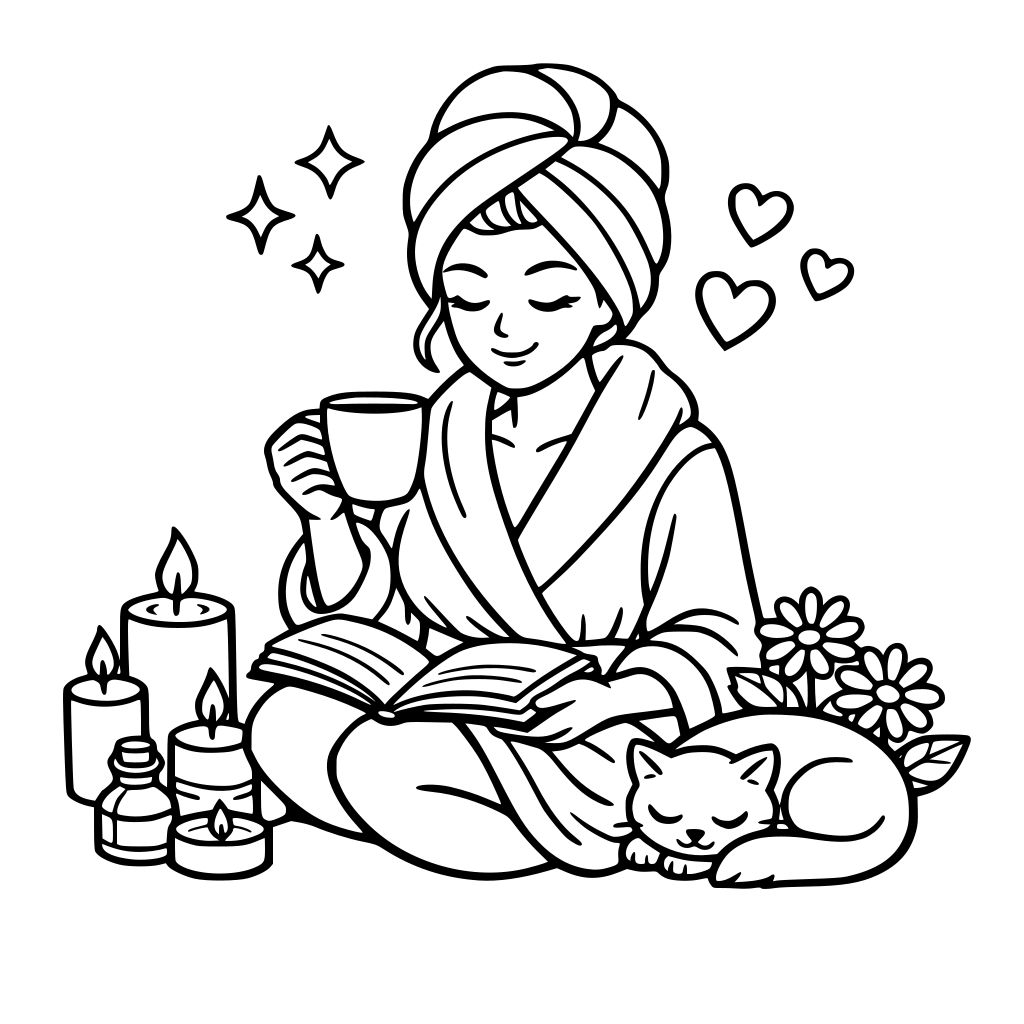 A Time Consuming, Relaxing Page for woman