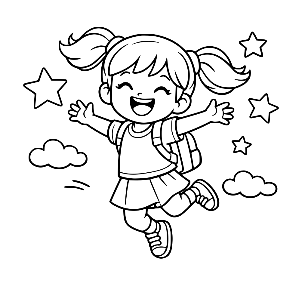 😊 togli colore fai line art