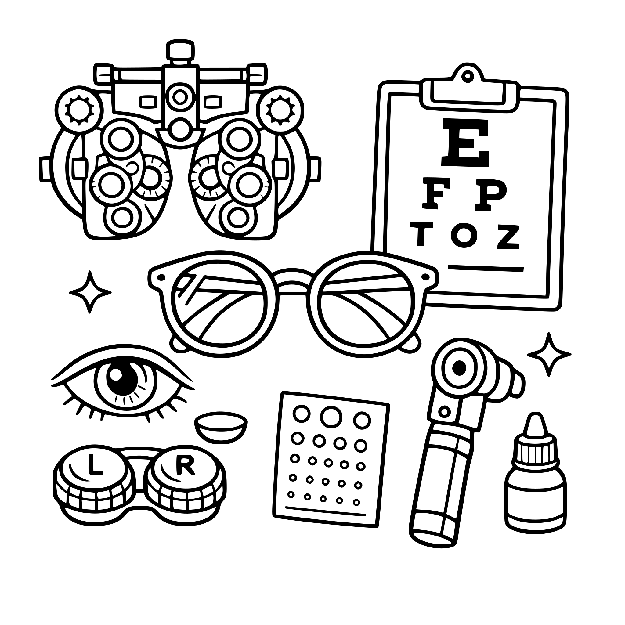 óculos, optometria, visão