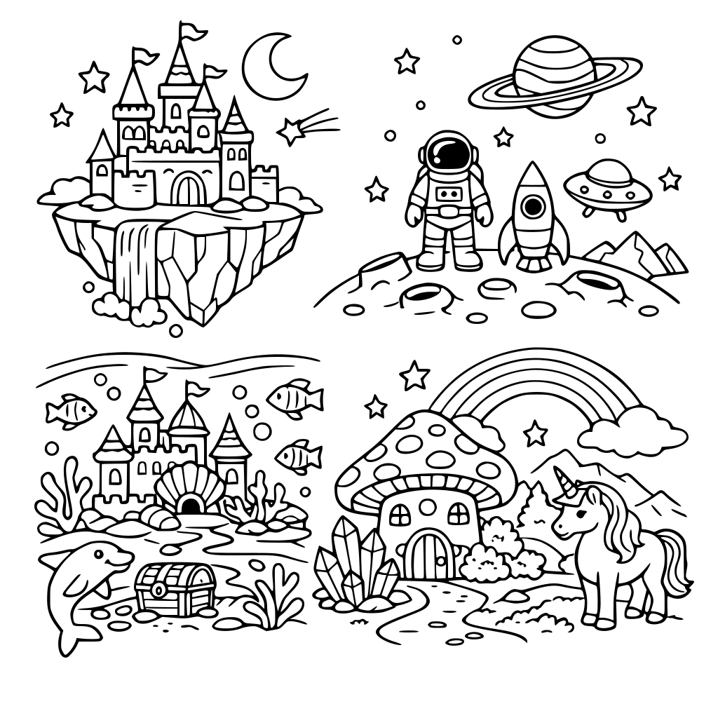 Vários mundos mágicos