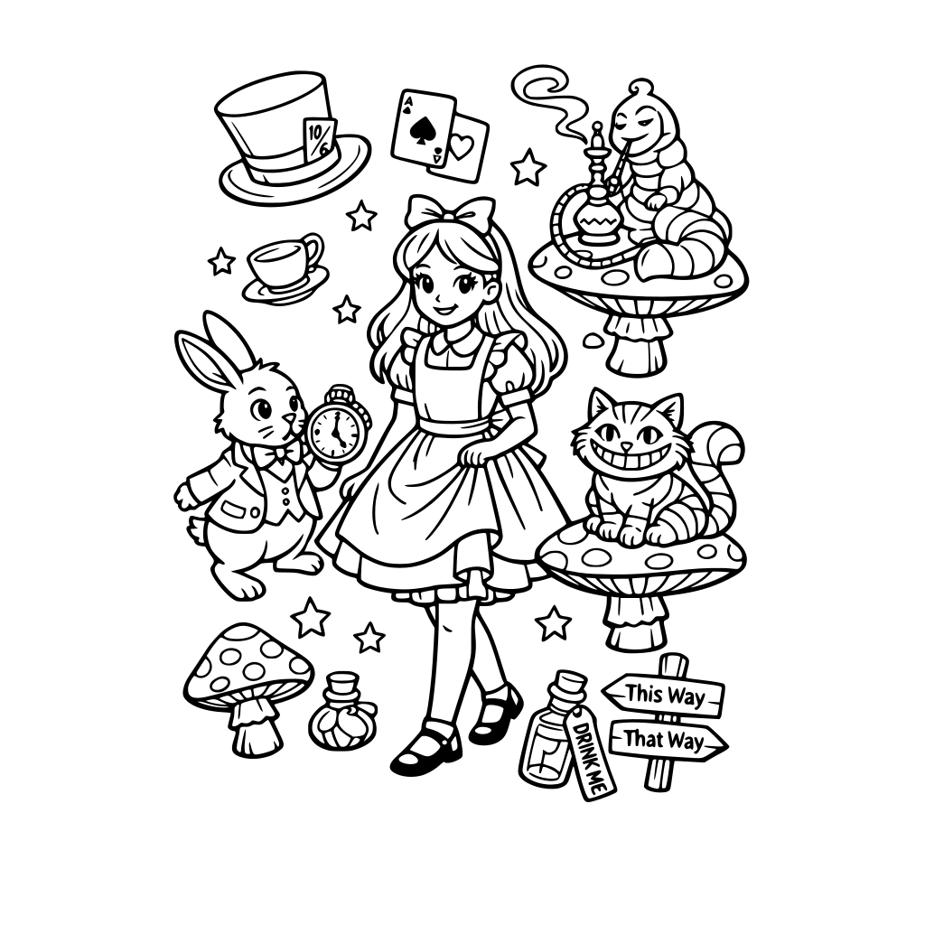 Alice in the wonderland