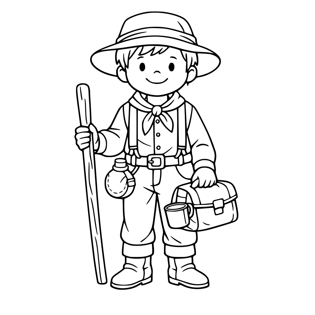pioneer boy outfit