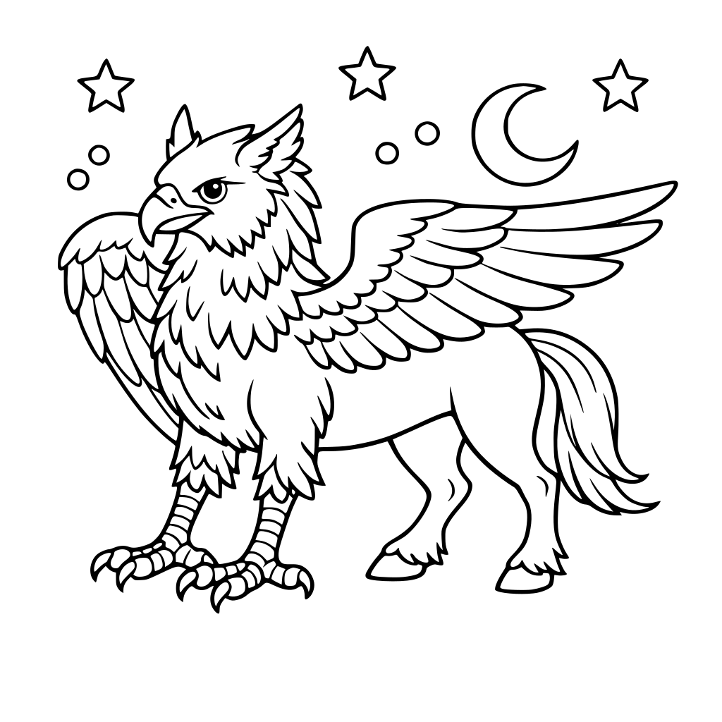 Realistic mythical creature