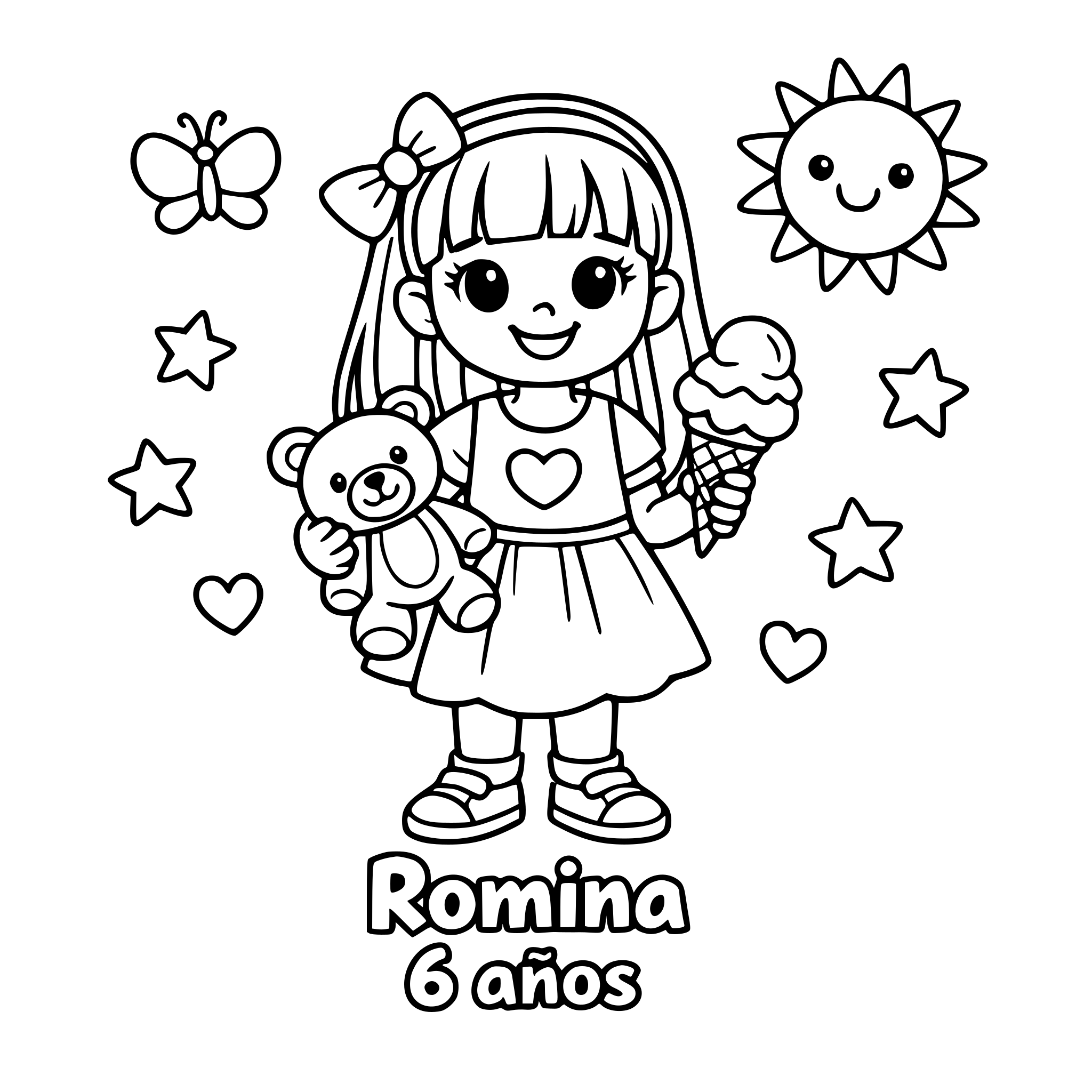 Romina 6 años