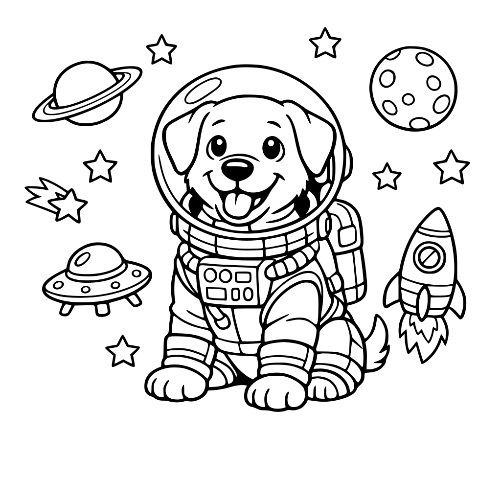 Cachorro astronauta
