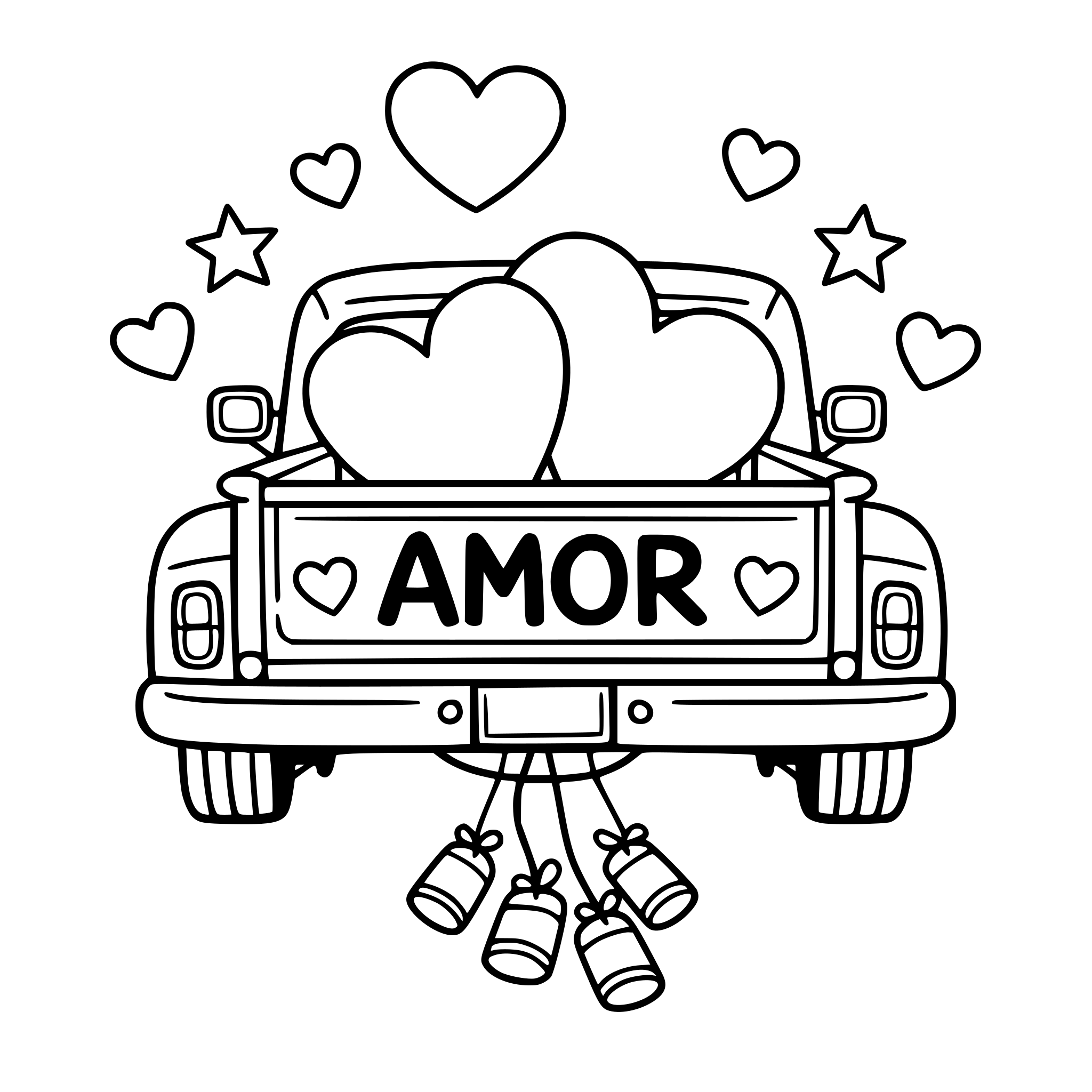 camioneta amor