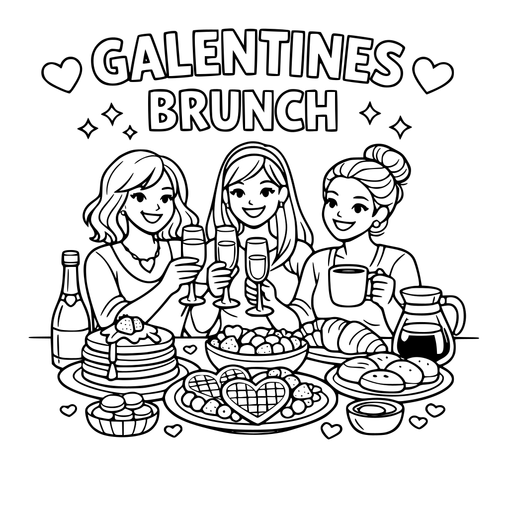 Galentines brunch