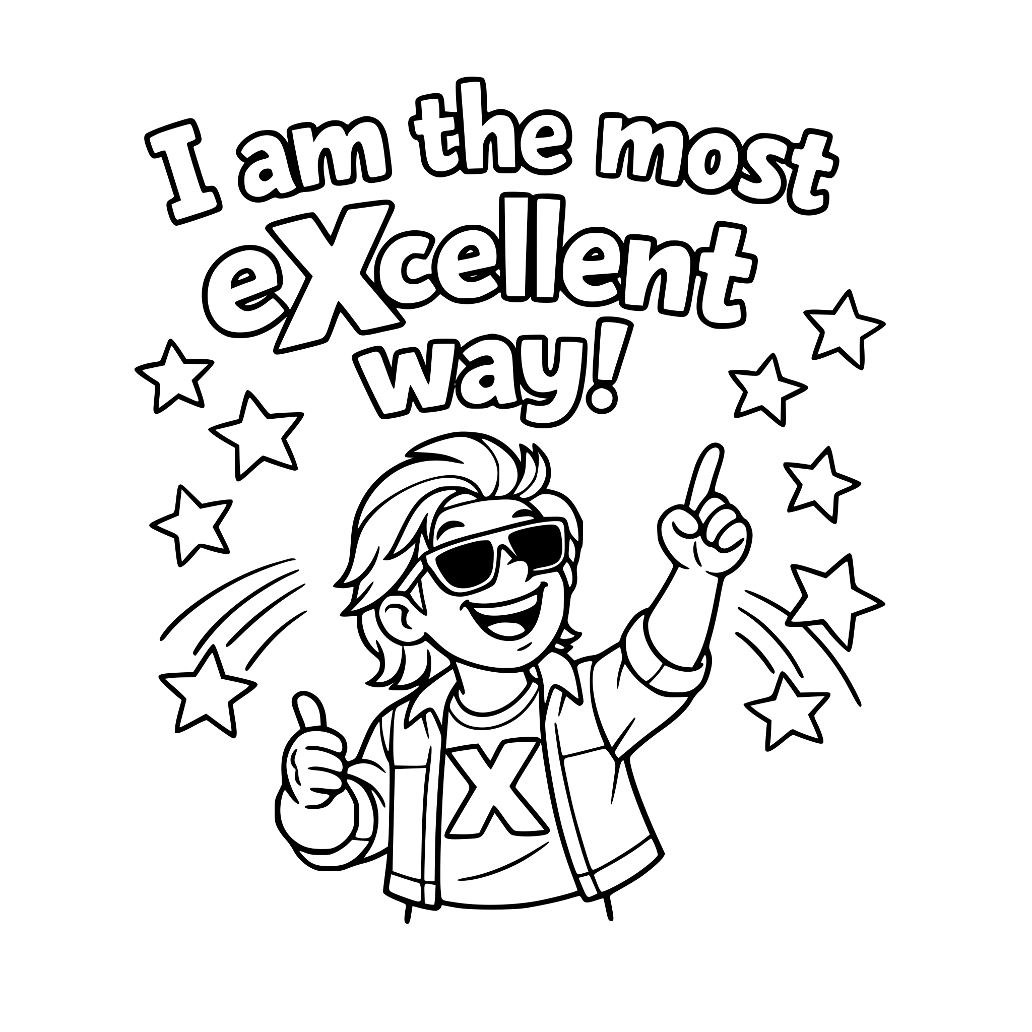 I am the most eXcellent way!