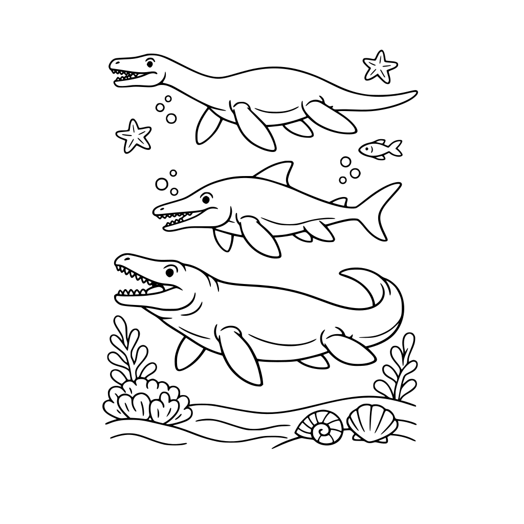 underwater dinosaurs