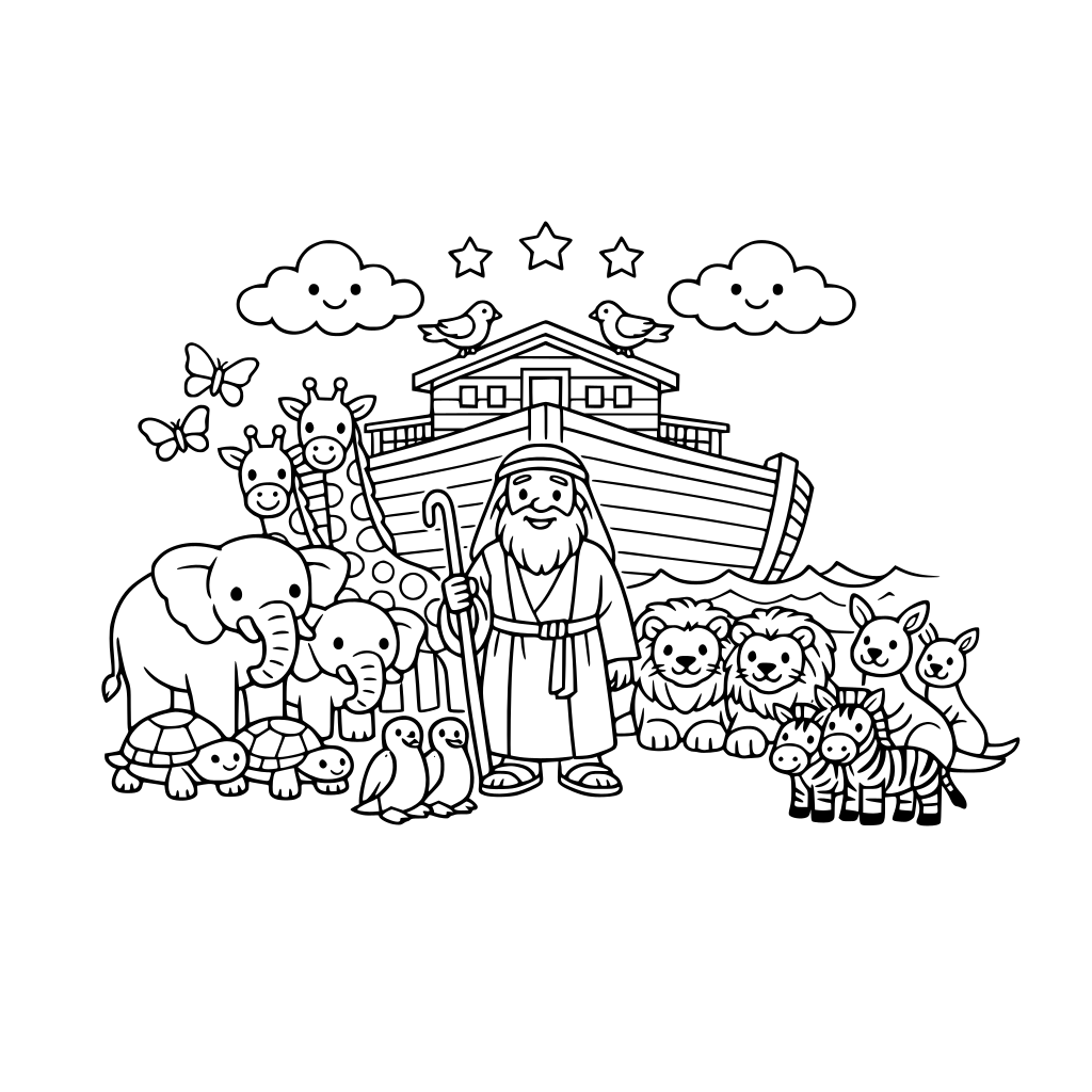 Noah and the ark