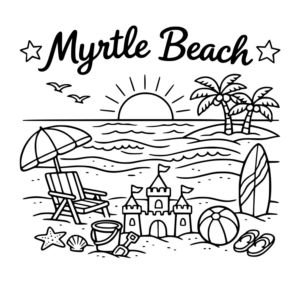 U.S. beaches with name