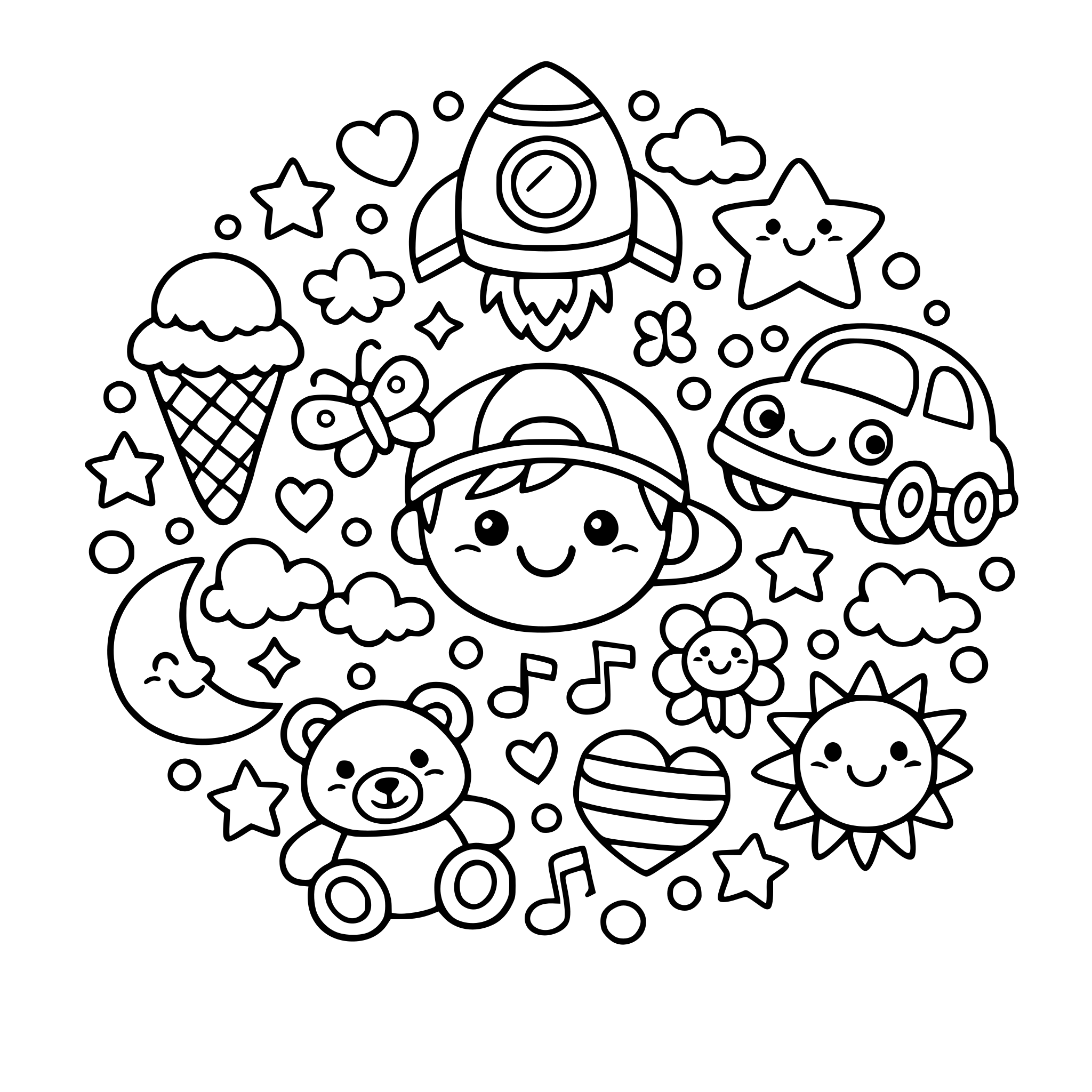 Mándala para niños