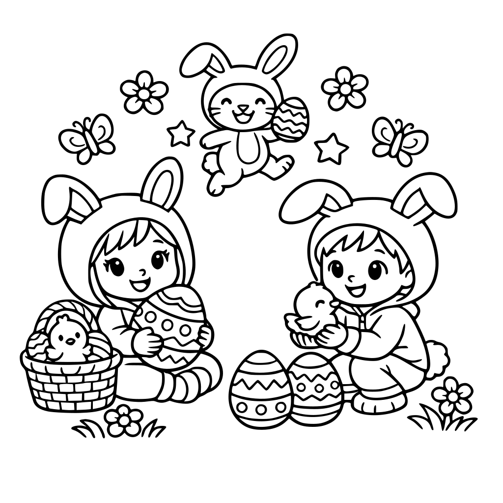 Easter kids theme