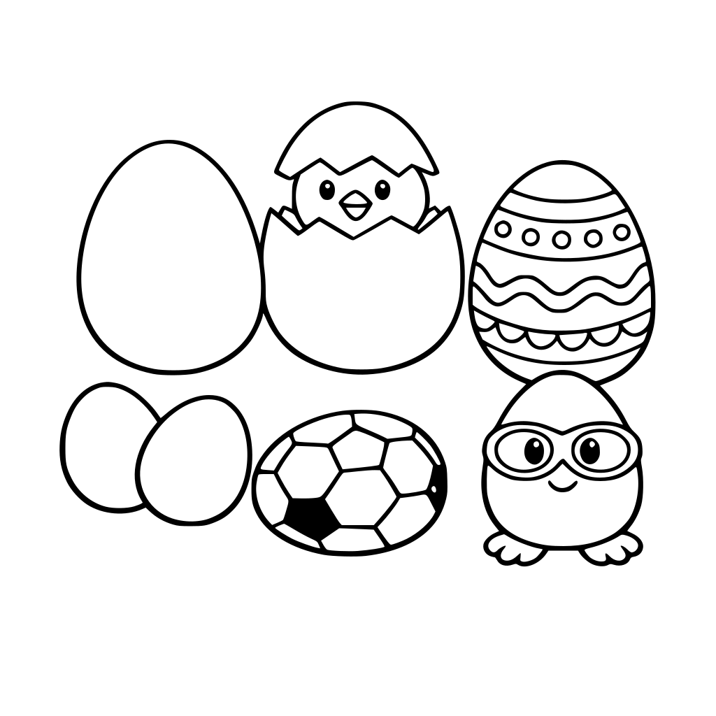 oval shapes for coloring but i need some oval shapes pictures like eggs etc for showing