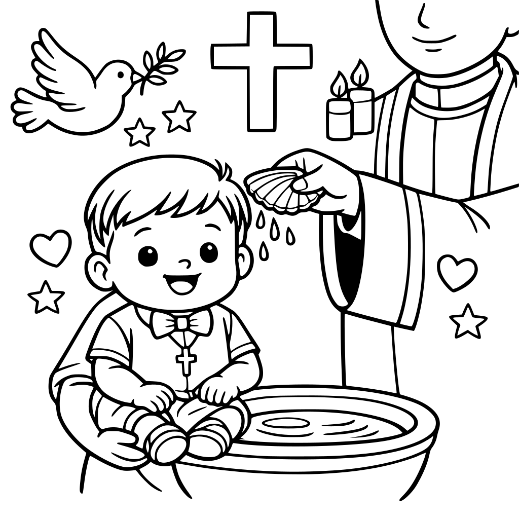 filipino boy christening