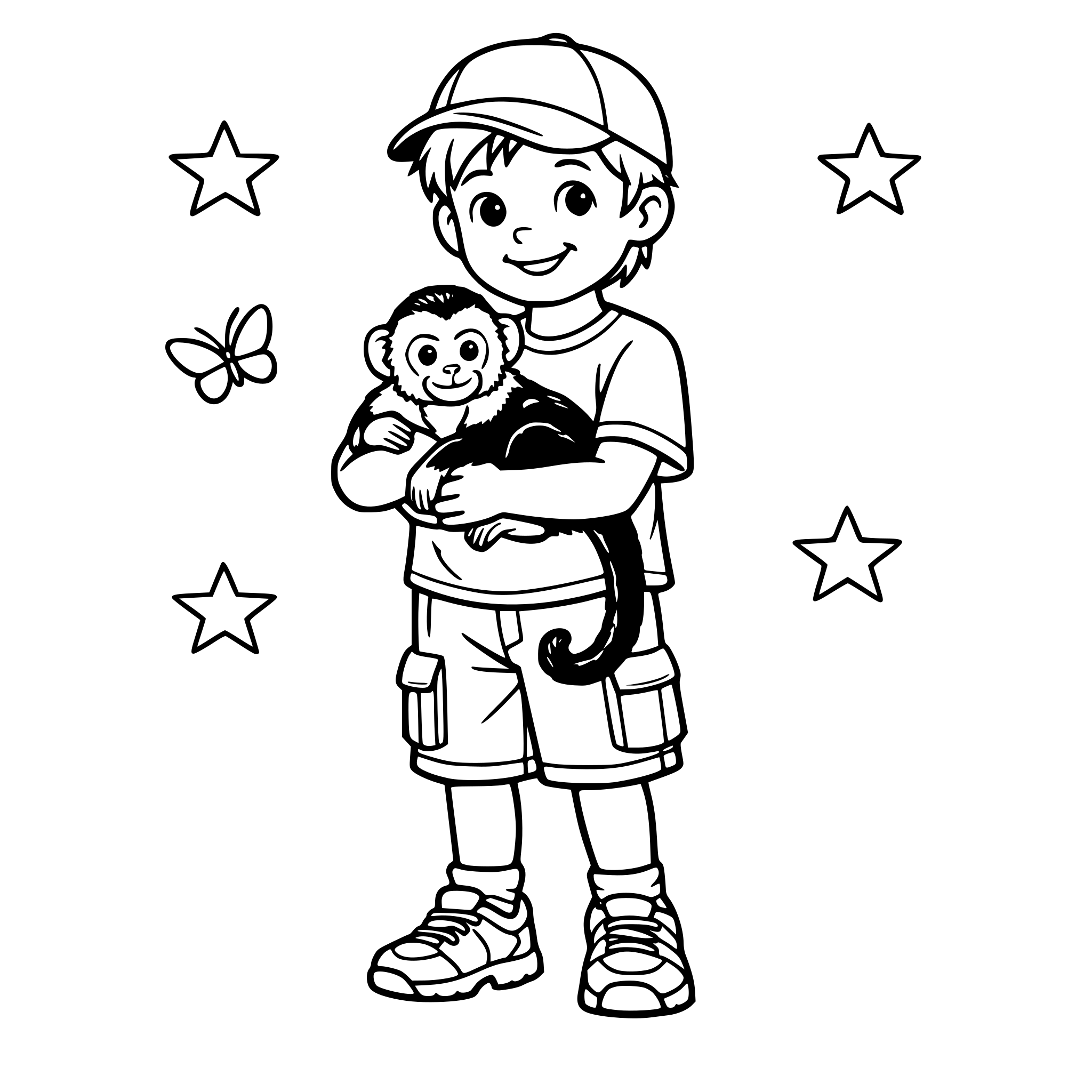 matenha as caracteristicas reais e deixa um contorno leve