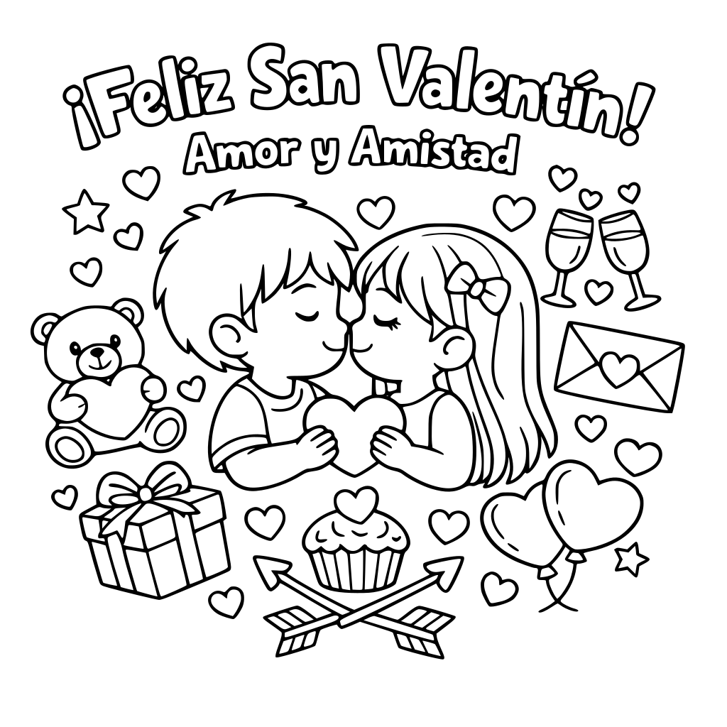 san valentin amor y amistad