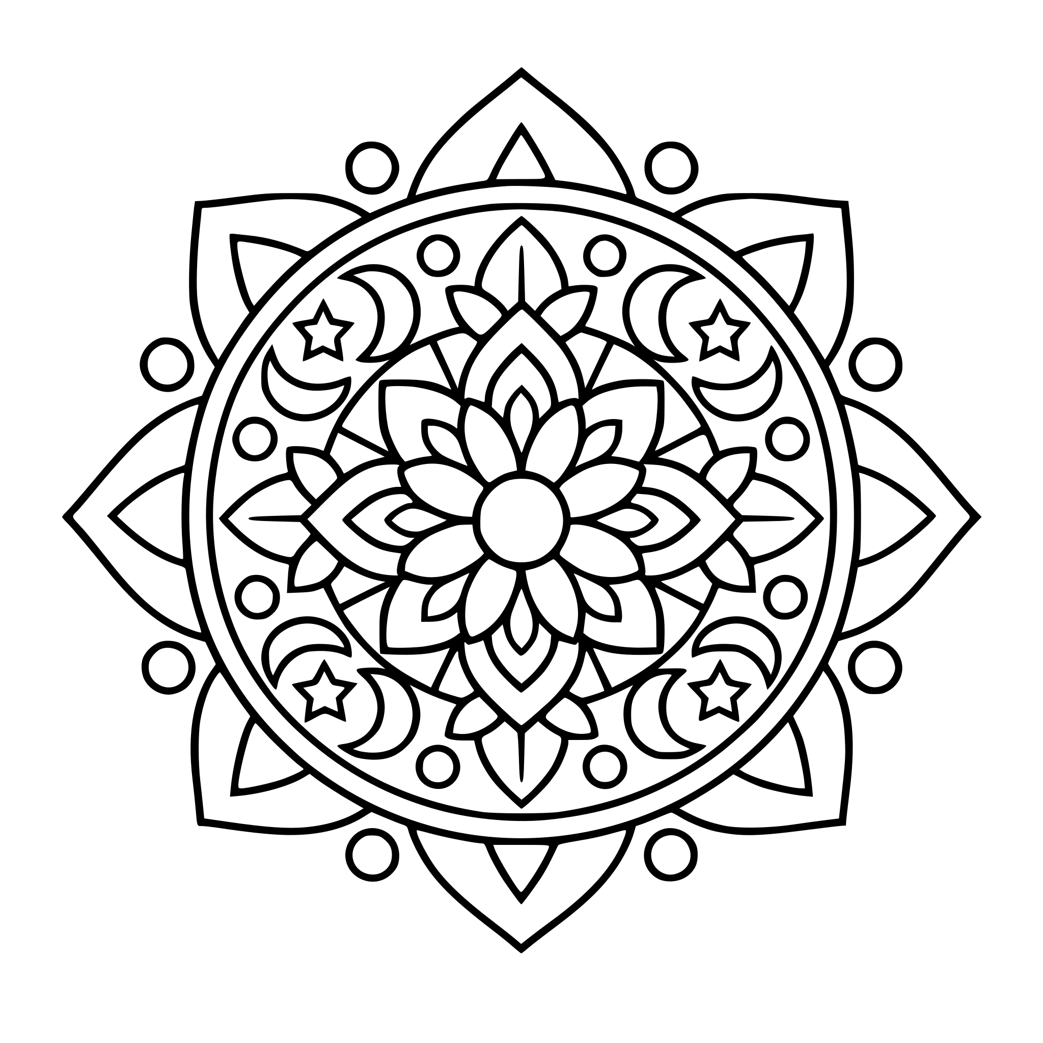 Mandala semplice