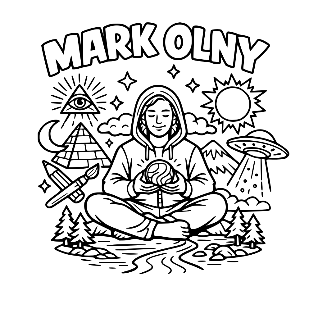 MARK OLNY THE INNER DESIGN FOR STICKER WORK