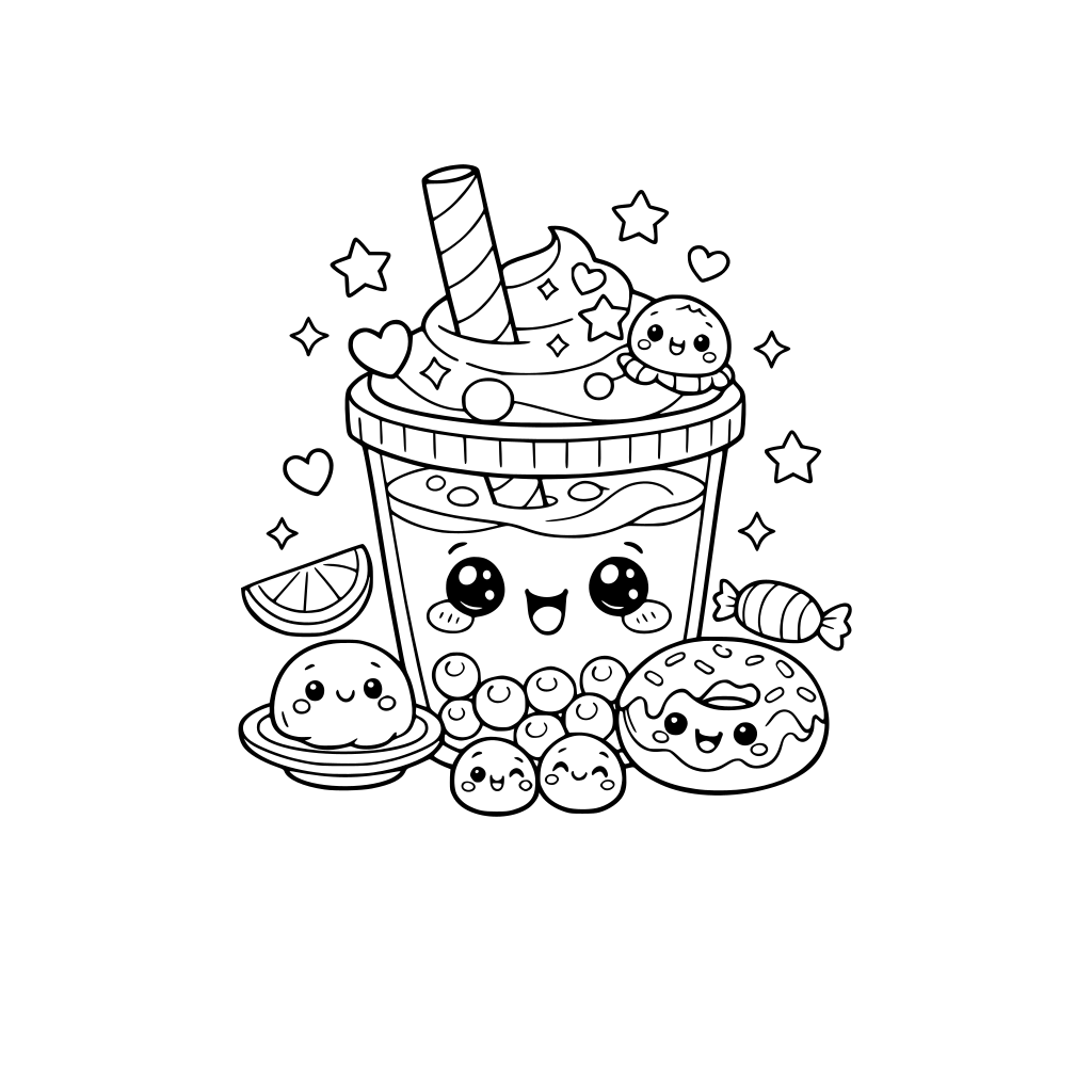 kawaii bubble tea