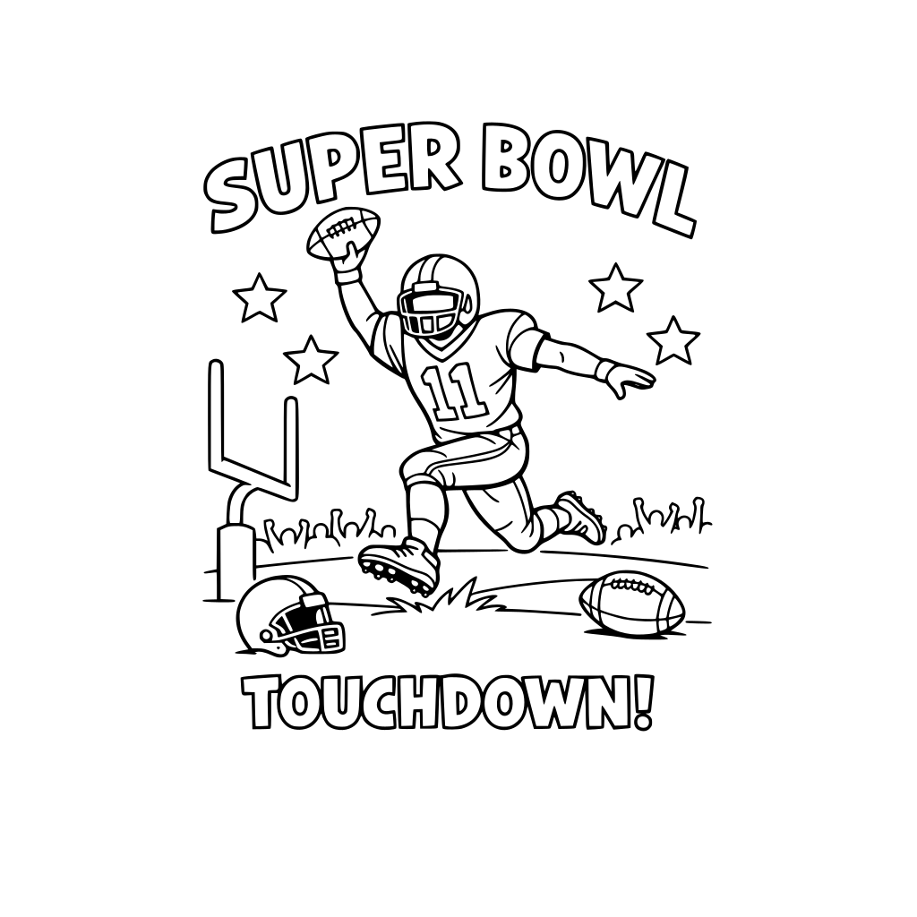 Super Bowl touchdown