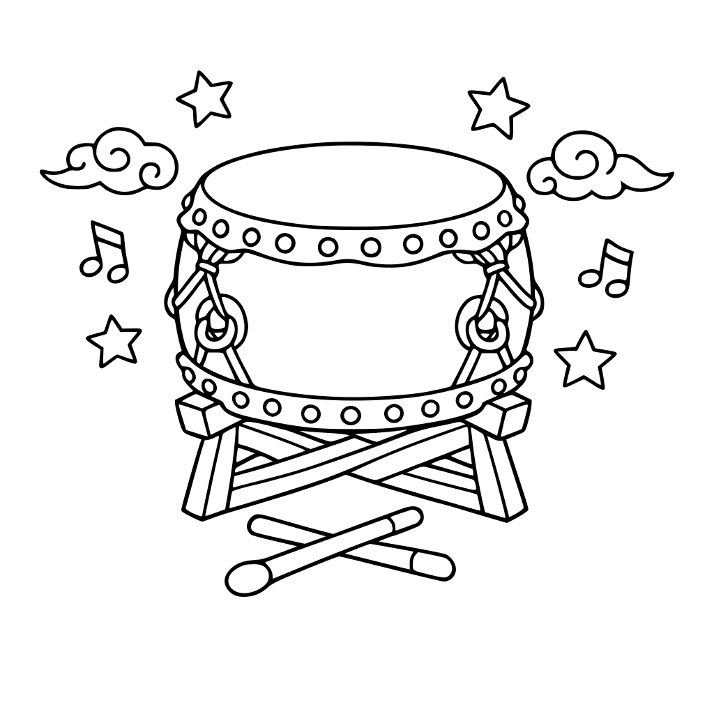 asian drum