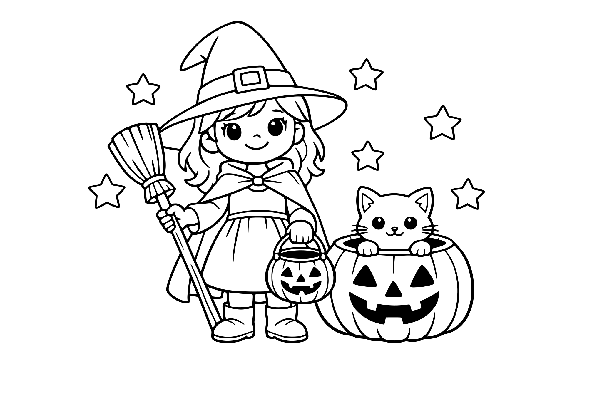 Turn this photo into black and white outline