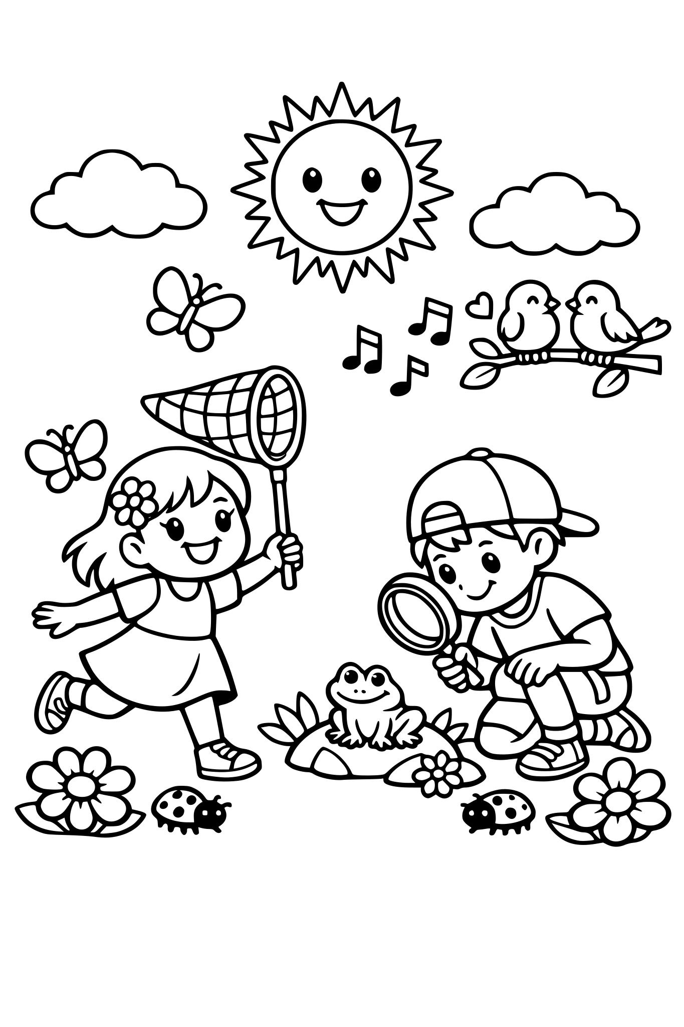 spring time for kids