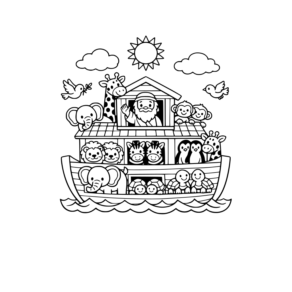 arche de noe pour enfant