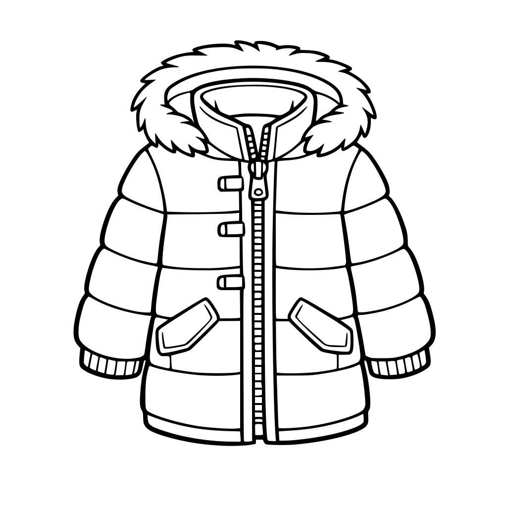 Un manteau d'hiver