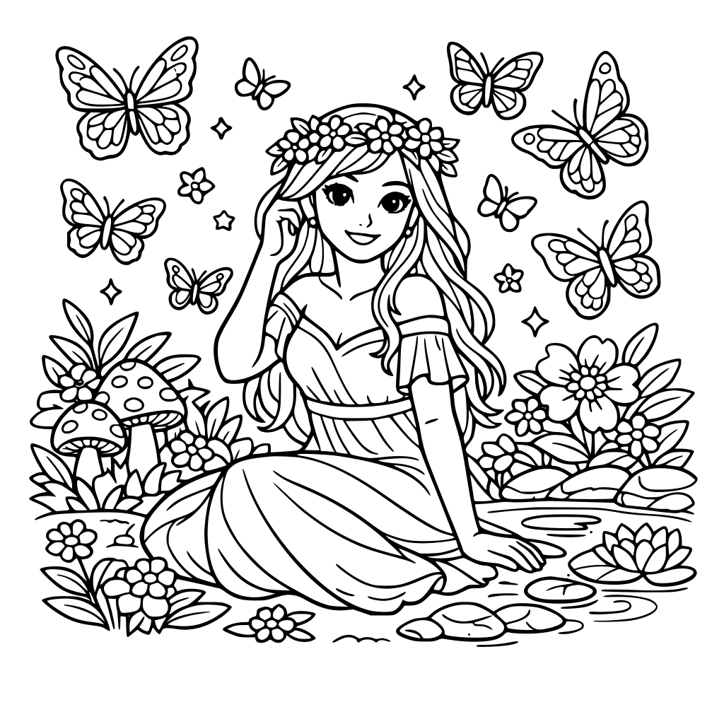 quero ela no jardim das borboleyas