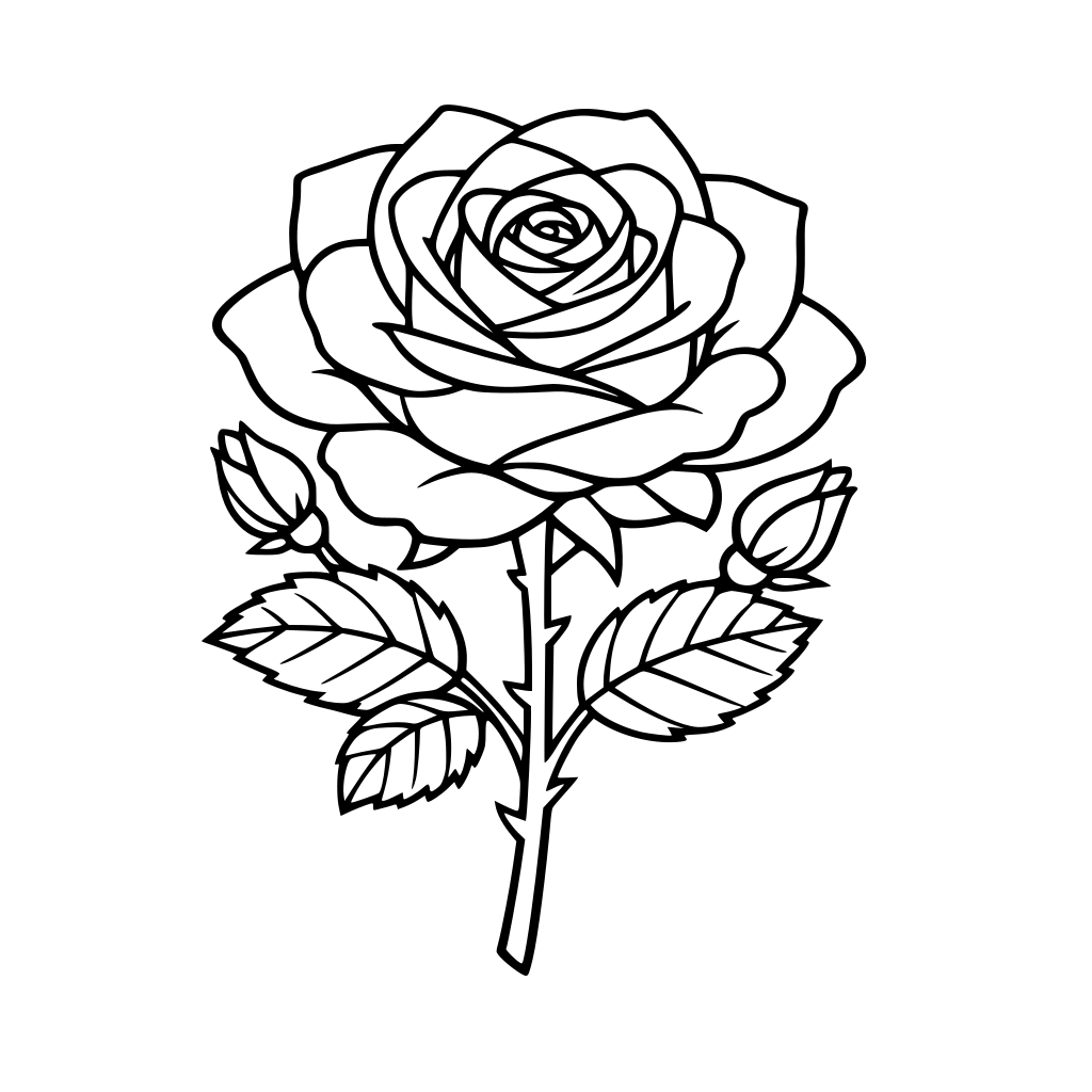 une rose