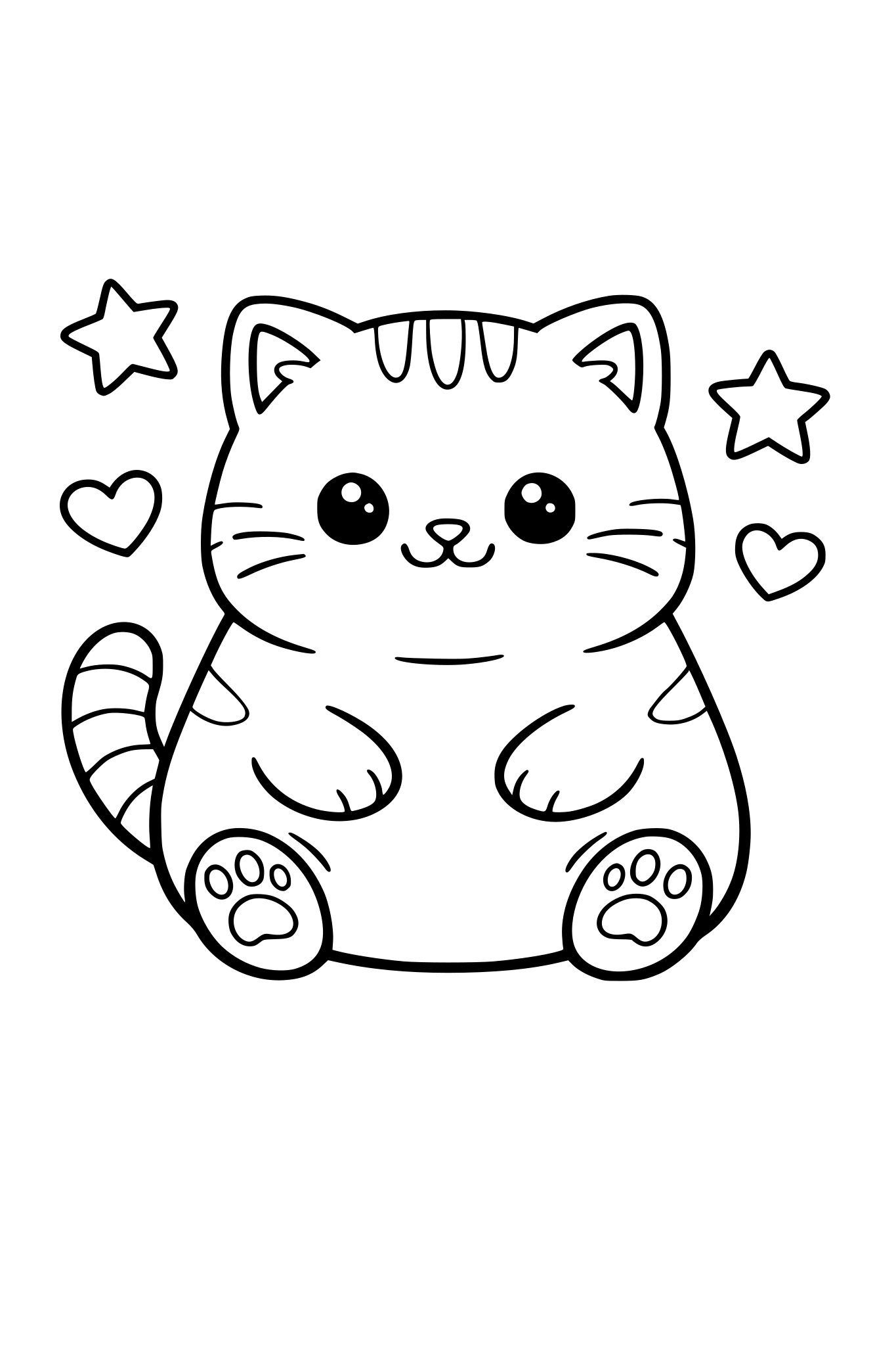 gato tierno y gordito