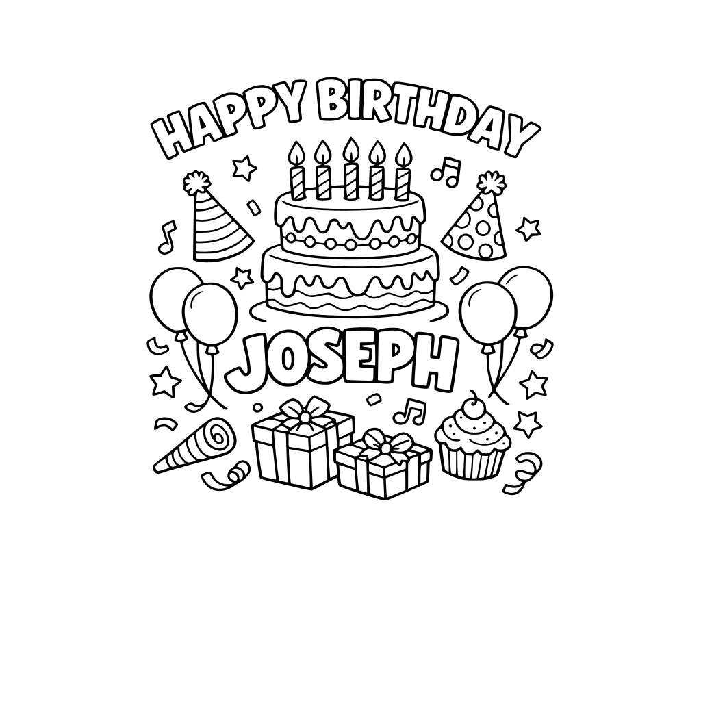 HAPPY BIRTHDAY JOSEPH