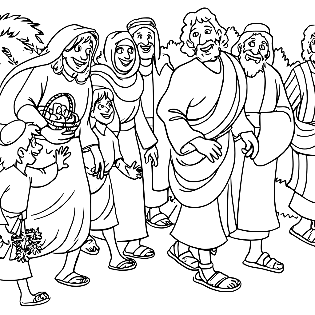 Convert this image to a coloring book page.