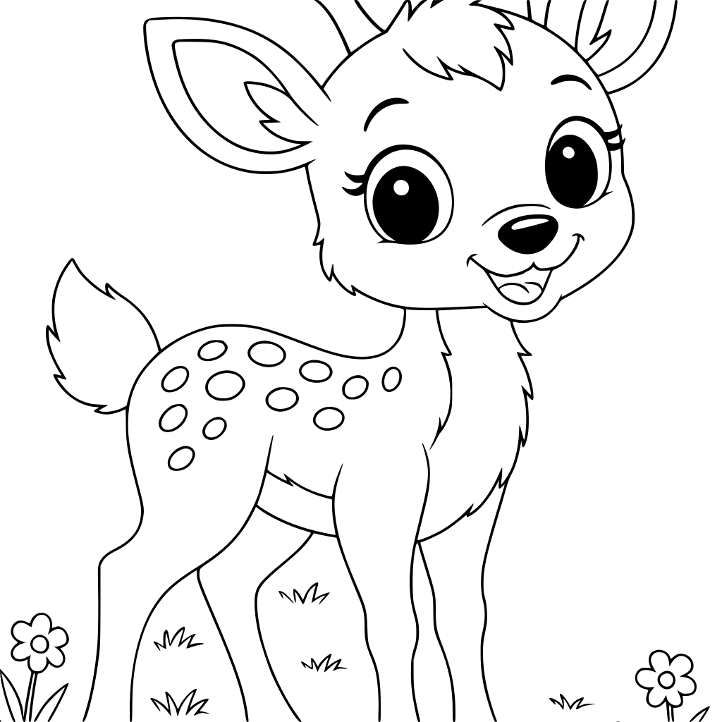 Convert this image to a coloring book page.