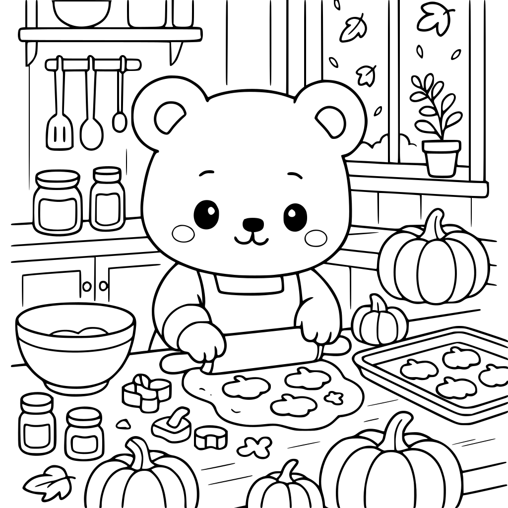 Create a premium black-and-white coloring book page for adults and older teens, 