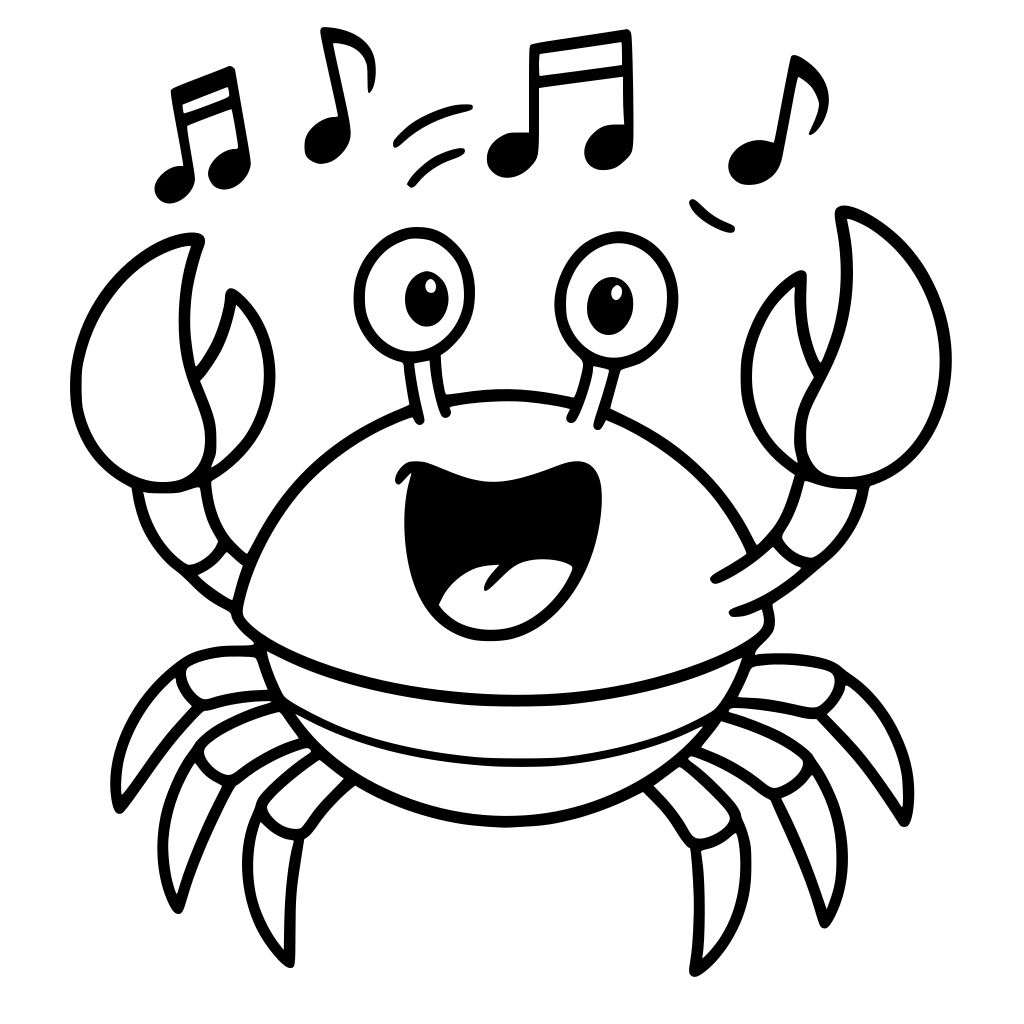 Un crabe qui chante