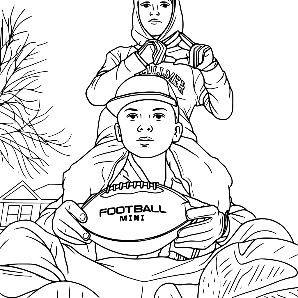 Convert this image to a coloring book page.