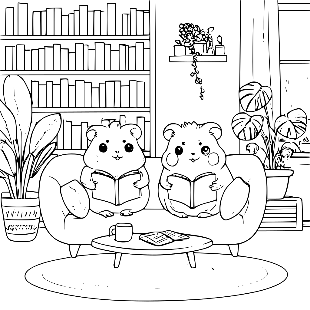 Convert this image to a coloring book page.