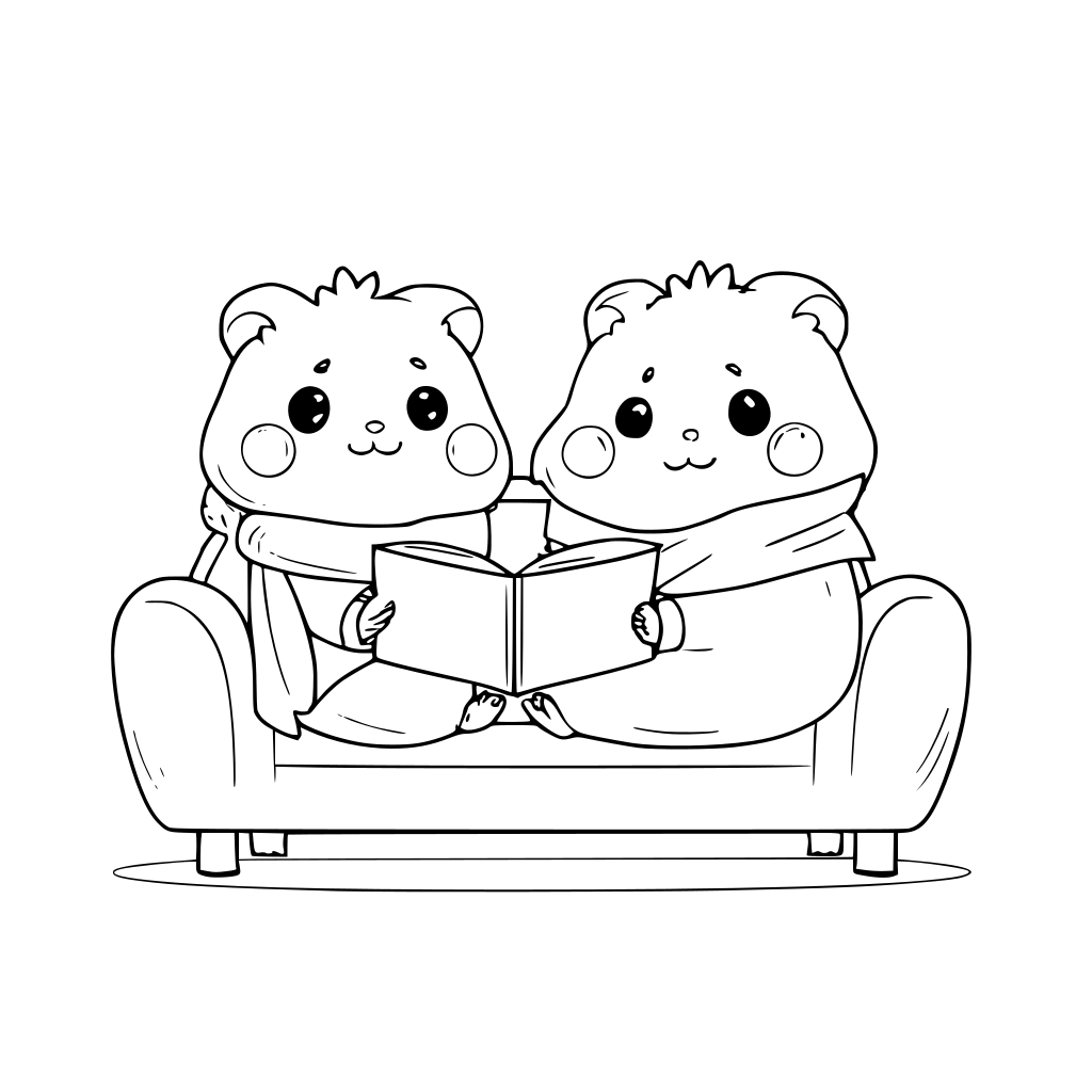 Convert this image to a coloring book page.