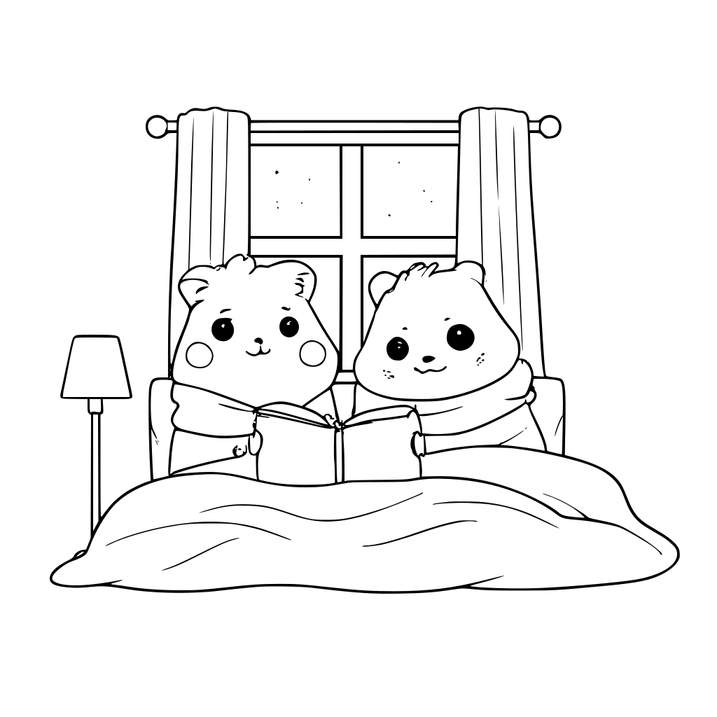 Convert this image to a coloring book page.