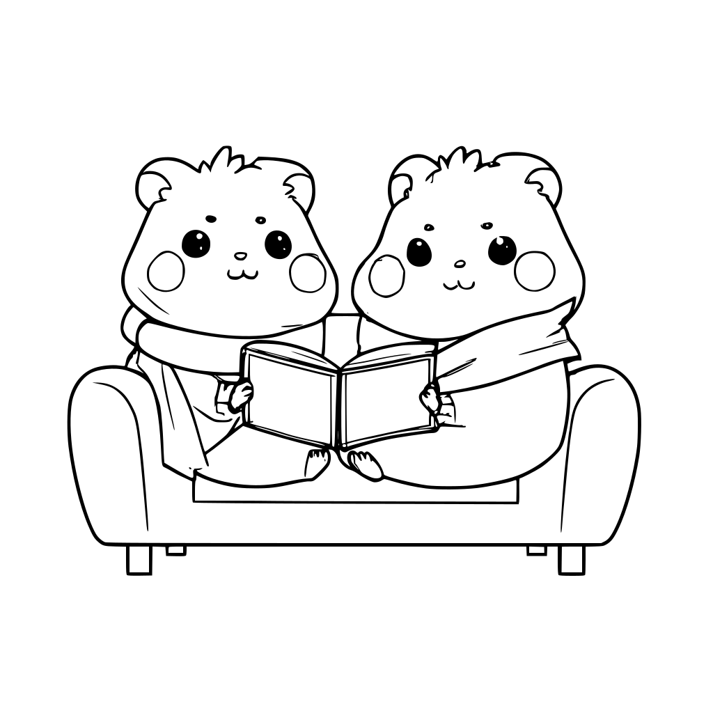 Convert this image to a coloring book page.