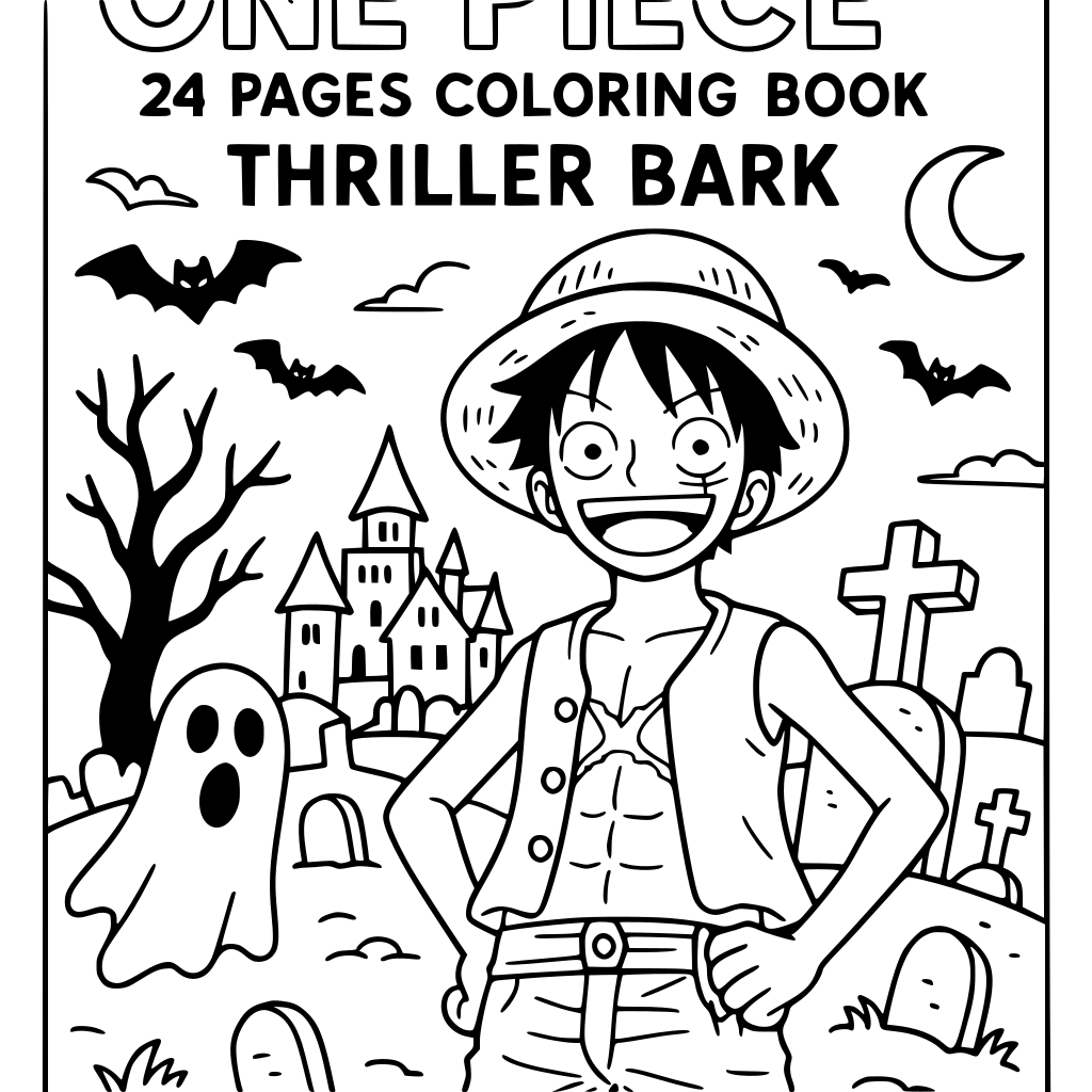 one peace 24 pages coloring books episode on trailer bark
